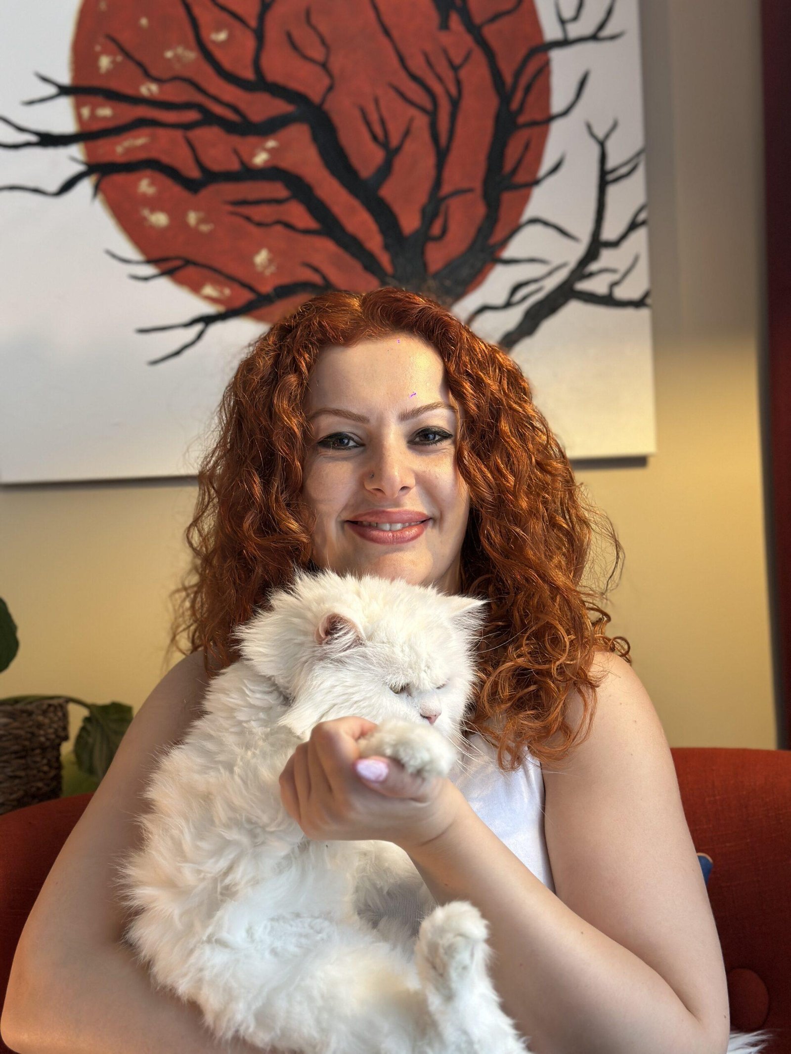 Beyza hoca ve mishka(kedi) Beyza hoca ve mishka(kedi)